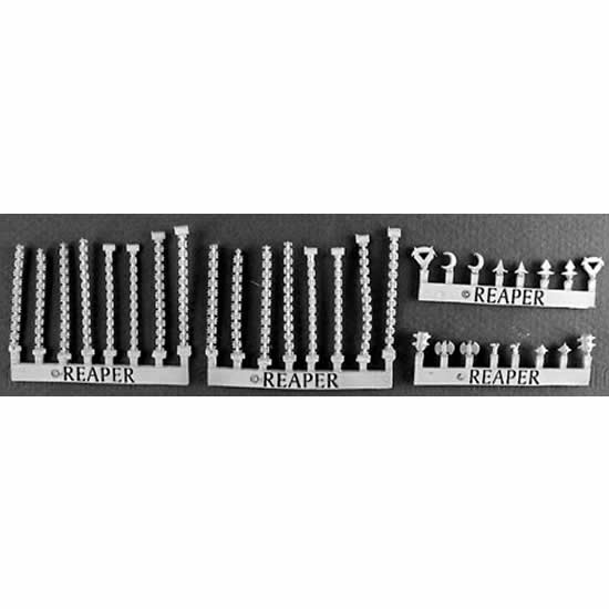 RPR03076 Weapons Pack V Spiked Chains Miniature 25mm Heroic Scale (ONLINE ORDER ONLY)