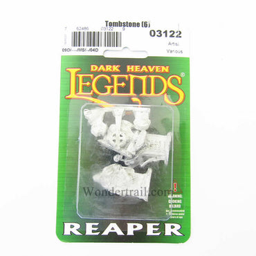 RPR03122 Tombstones Miniature 25mm Heroic Scale Dark Heaven (ONLINE ORDER ONLY)