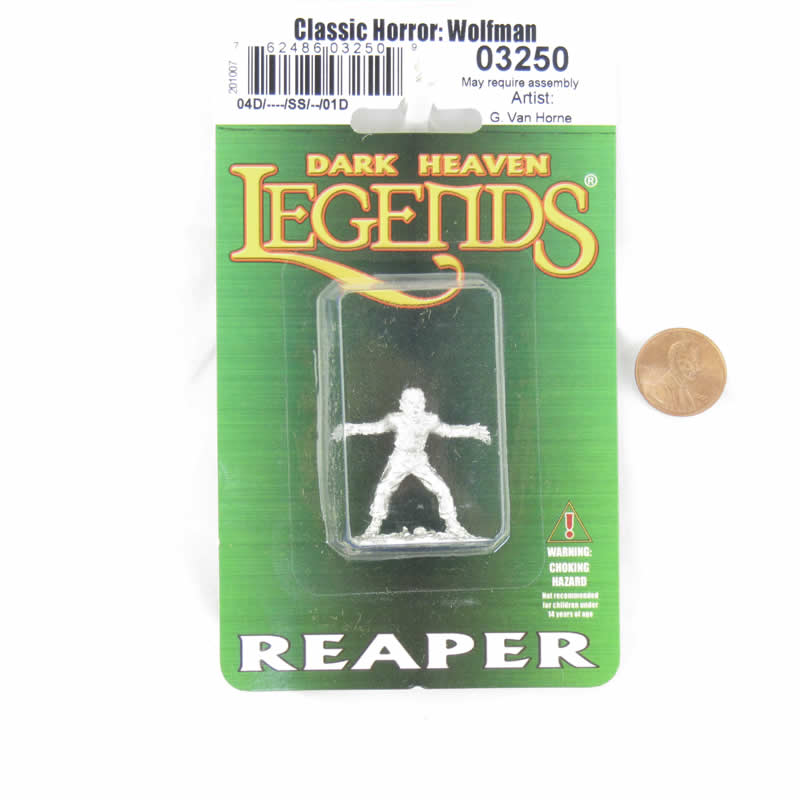 RPR03250 Wolfman Monster Miniature Figurine 25mm Heroic Scale Dark Heaven Legends (ONLINE ORDER ONLY)