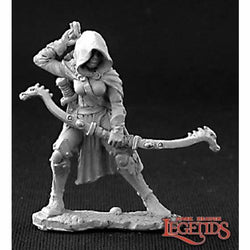 RPR03255 Callie Female Rogue with Bow Miniature 25mm Heroic Scale (ONLINE ORDER ONLY)