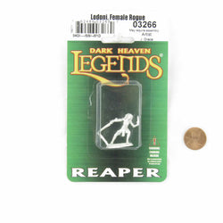 RPR03266 Lodoni Female Rogue Miniature 25mm Heroic Scale Dark Heaven Legends (ONLINE ORDER ONLY)