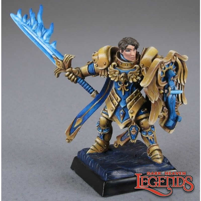 RPR03292 Almaran The Gold Paladin Miniature 25mm Heroic Scale Dark Heaven (ONLINE ORDER ONLY)