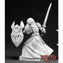 RPR03301 Sir Titus Human Fighter Miniature 25mm Heroic Scale Dark Heaven Legends Reaper Miniatures (ONLINE ORDER ONLY)