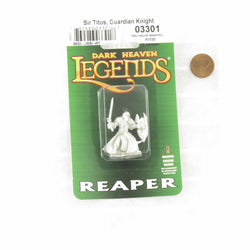 RPR03301 Sir Titus Human Fighter Miniature 25mm Heroic Scale Dark Heaven Legends Reaper Miniatures (ONLINE ORDER ONLY)