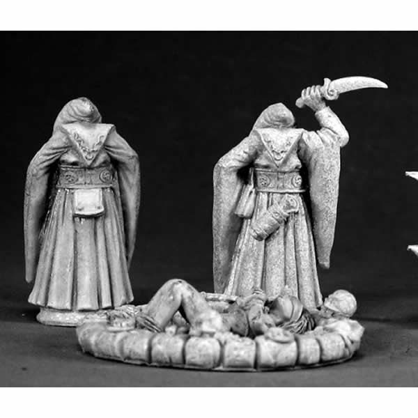 RPR03312 Townsfolk Cultists and Victim Miniature 25mm Heroic Scale (ONLINE ORDER ONLY)