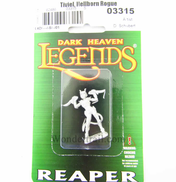 RPR03315 Tiviel Hellborn Rogue Miniature 25mm Heroic Scale (ONLINE ORDER ONLY)