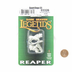 RPR03326 Guard Dogs Miniature Figure 25mm Heroic Scale Dark Heaven Legends (ONLINE ORDER ONLY)