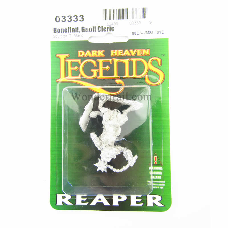 RPR03333 Boneflail Gnoll Cleric Miniature 25mm Heroic Scale Dark Heaven (ONLINE ORDER ONLY)