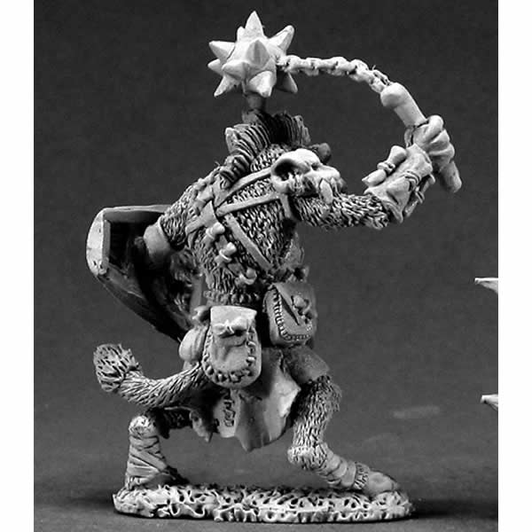 RPR03333 Boneflail Gnoll Cleric Miniature 25mm Heroic Scale Dark Heaven (ONLINE ORDER ONLY)