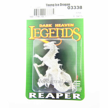 RPR03338 Young Ice Dragon Miniature 25mm Heroic Scale Dark Heaven (ONLINE ORDER ONLY)
