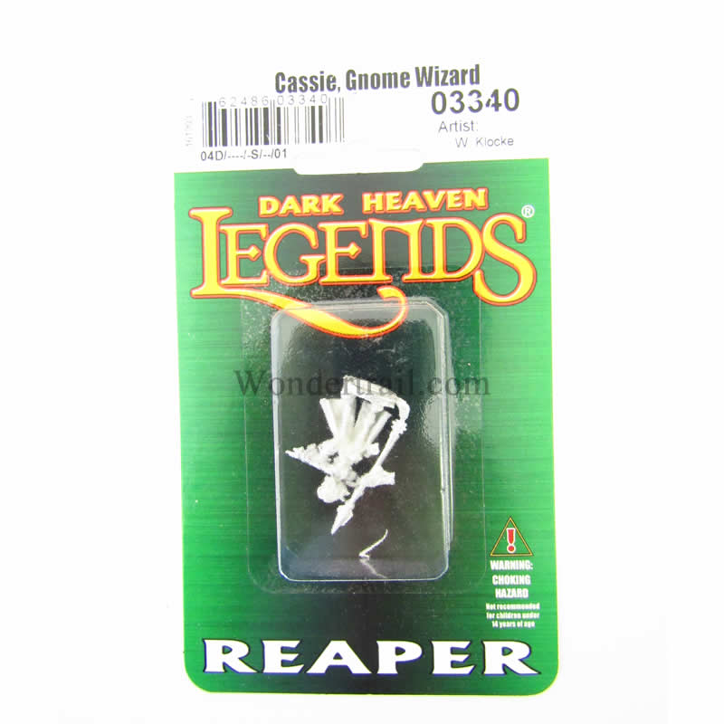 RPR03340 Cassie Female Gnome Wizard Miniature 25mm Heroic Scale (ONLINE ORDER ONLY)