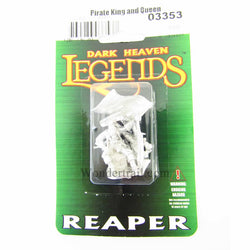 RPR03353 Pirate King and Queen Miniature 25mm Heroic Scale (ONLINE ORDER ONLY)