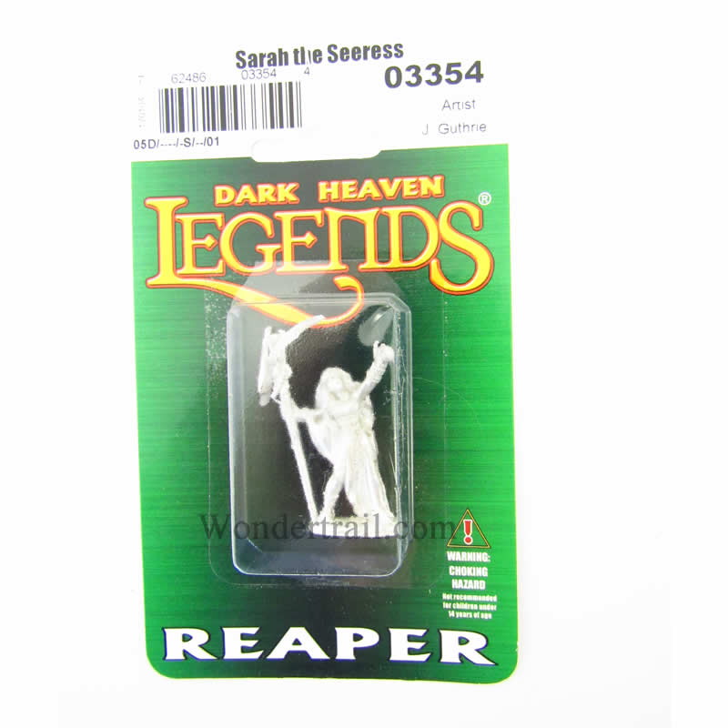 RPR03354 Sarah the Seeress Miniature 25mm Heroic Scale Dark Heaven (ONLINE ORDER ONLY)