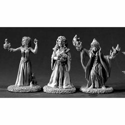 RPR03375 Classics Female Wizards Miniature 25mm Heroic Scale (ONLINE ORDER ONLY)