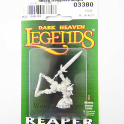 RPR03380 Rovag Irongrave Knight Miniature 25mm Heroic Scale Dark Heaven Legends Reaper Miniatures (ONLINE ORDER ONLY)