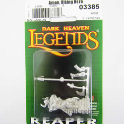 RPR03385 Amon Viking Warrior Miniature 25mm Heroic Scale Dark Heaven Legends Reaper Miniatures (ONLINE ORDER ONLY)