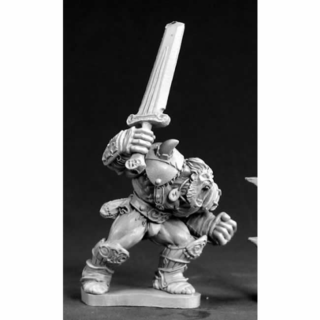 RPR03397 Raging Barbarian Miniature 25mm Heroic Scale Dark Heaven (ONLINE ORDER ONLY)
