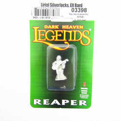 RPR03398 Liriel Silverlocks Female Elf Bard Miniature 25mm Heroic Scale (ONLINE ORDER ONLY)