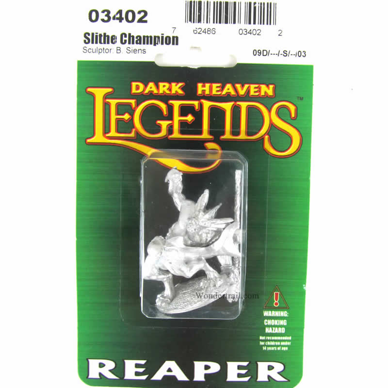 RPR03402 Slithe Champion Miniature 25mm Heroic Scale Dark Heaven (ONLINE ORDER ONLY)
