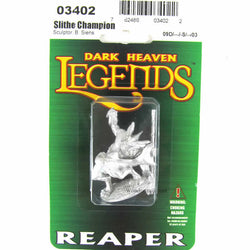 RPR03402 Slithe Champion Miniature 25mm Heroic Scale Dark Heaven (ONLINE ORDER ONLY)