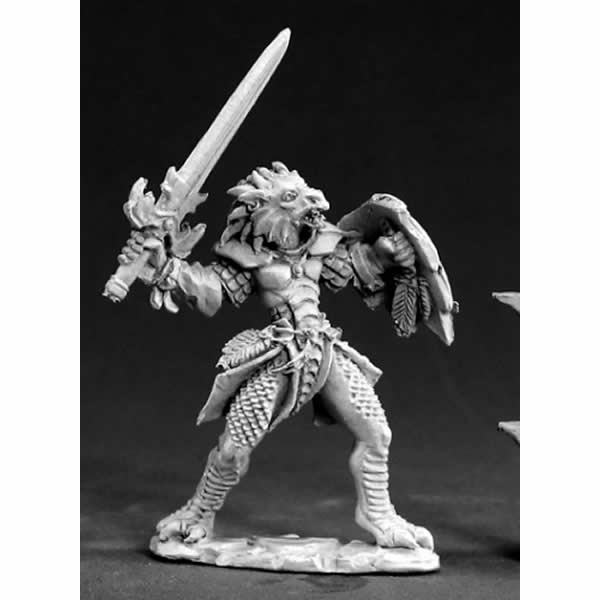 RPR03403 Nakaat Female Half-dragon Paladin Miniature 25mm Scale (ONLINE ORDER ONLY)