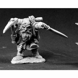 RPR03404 Gris Knotslip Dwarf Trapfinder Miniature 25mm Heroic Scale (ONLINE ORDER ONLY)
