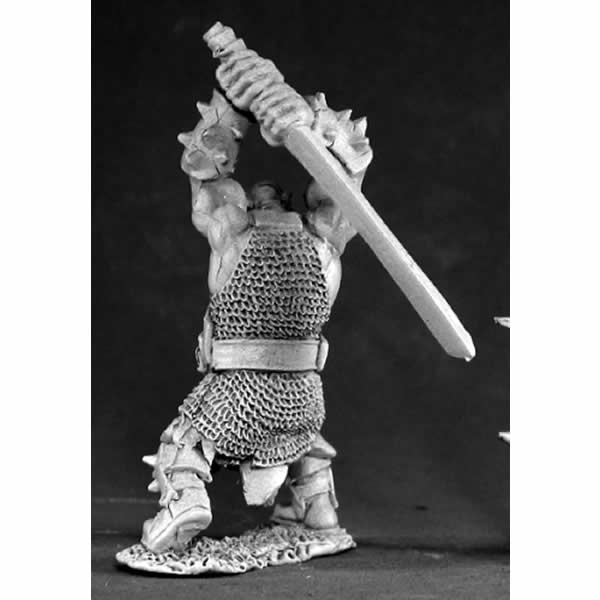 RPR03405 Black Orc Hero Miniature 25mm Heroic Scale Dark Heaven (ONLINE ORDER ONLY)