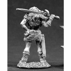 RPR03409 Nadia of the Blade Female Barbarian Miniature 25mm Scale (ONLINE ORDER ONLY)