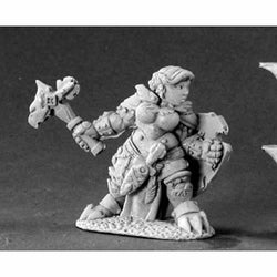 RPR03413 Nalila Goldhammer Female Dwarf Miniature 25mm Heroic Scale (ONLINE ORDER ONLY)