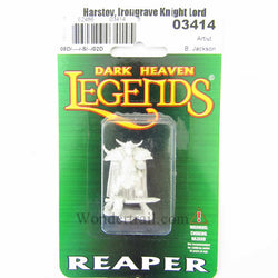 RPR03414 Harstov Irongrave Knight Lord Miniature 25mm Heroic Scale (ONLINE ORDER ONLY)