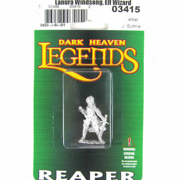 RPR03415 Lanura Windsong Female Elf Miniature 25mm Heroic Scale (ONLINE ORDER ONLY)