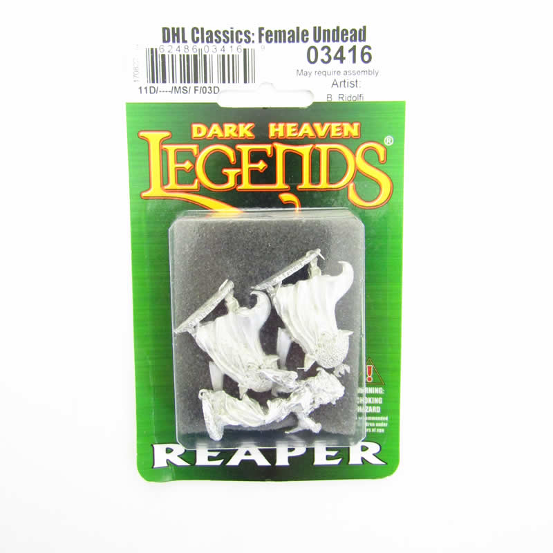 RPR03416 Female Undead Miniature 25mm Heroic Scale Dark Heaven (ONLINE ORDER ONLY)