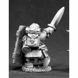 RPR03417 Cobb Blackbadger Dwarf Miner Miniature 25mm Heroic Scale (ONLINE ORDER ONLY)