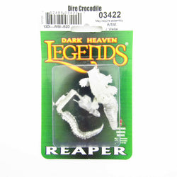 RPR03422 Dire Crocodile Miniature 25mm Heroic Scale Dark Heaven (ONLINE ORDER ONLY)