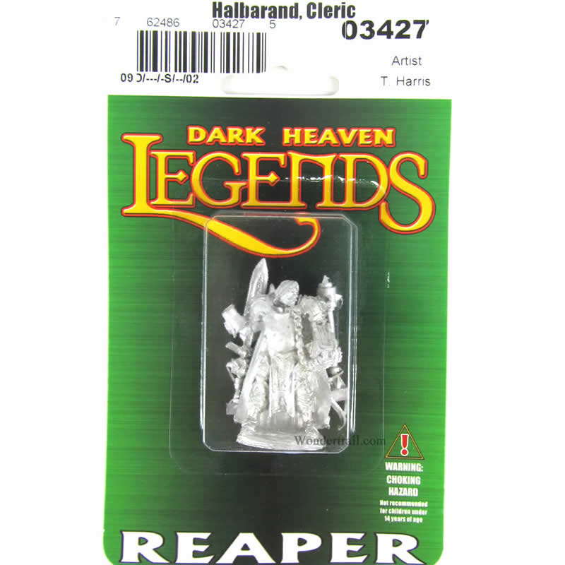 RPR03427 Halbarand Cleric Miniature 25mm Heroic Scale Dark Heaven (ONLINE ORDER ONLY)