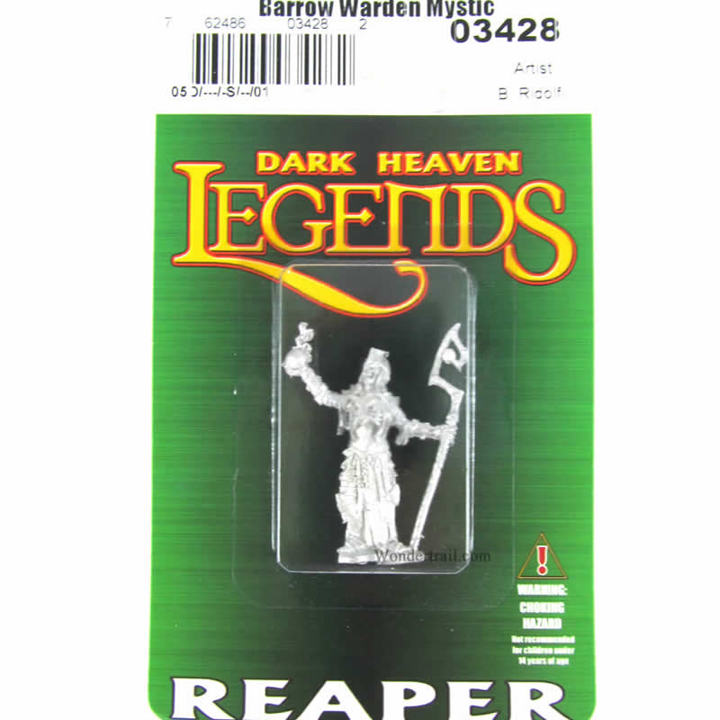 RPR03428 Barrow Warden Mystic Miniature 25mm Heroic Scale (ONLINE ORDER ONLY)