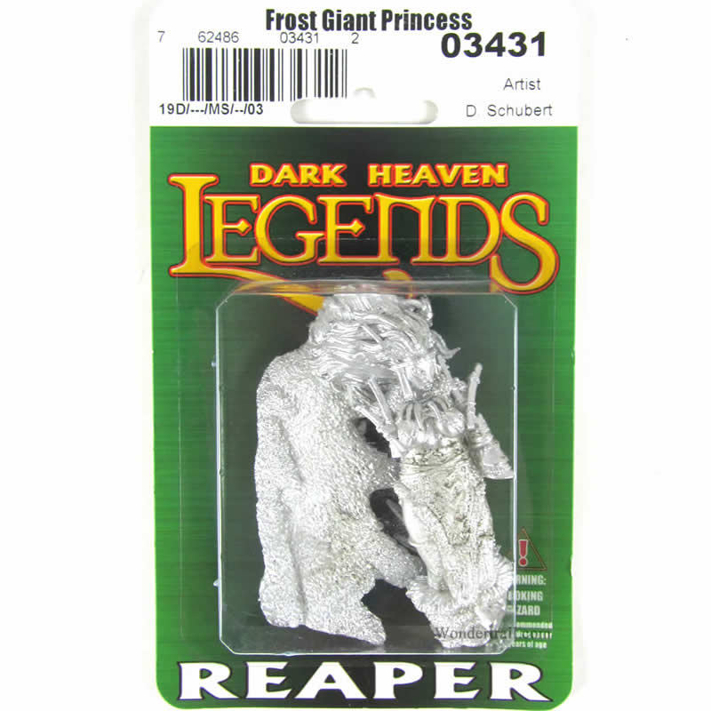 RPR03431 Frost Giant Princess Miniature 25mm Heroic Scale Dark Heaven (ONLINE ORDER ONLY)