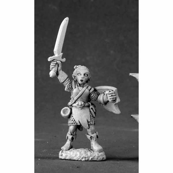 RPR03441 Elliwyn Heatherlark Gnome Bard Miniature 25mm Heroic Scale (ONLINE ORDER ONLY)