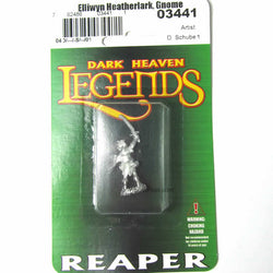 RPR03441 Elliwyn Heatherlark Gnome Bard Miniature 25mm Heroic Scale (ONLINE ORDER ONLY)