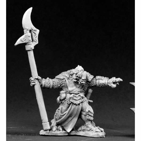 RPR03442 Gulark Reptus Dragonman Warrior Miniature 25mm Heroic Scale (ONLINE ORDER ONLY)
