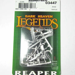 RPR03447 Weapon Pack 7 Miniature 25mm Heroic Scale Dark Heaven (ONLINE ORDER ONLY)