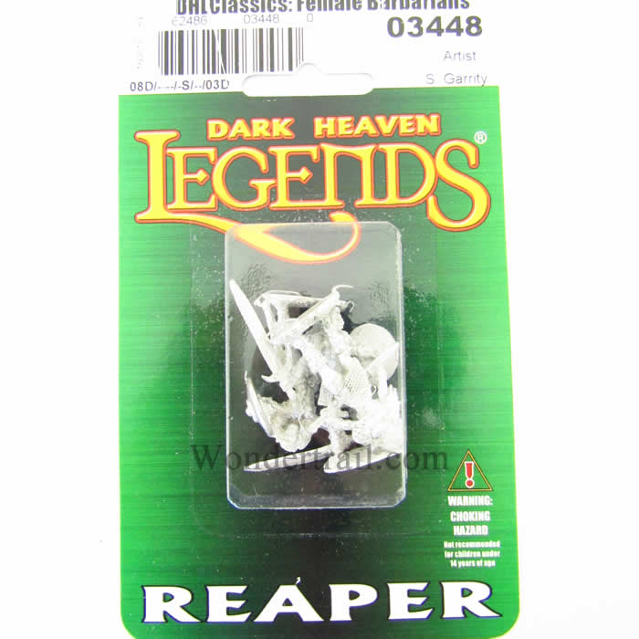 RPR03448 Female Barbarians Miniature 25mm Heroic Scale Dark Heaven (ONLINE ORDER ONLY)