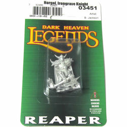 RPR03451 Norgol Irongrave Knight Miniature 25mm Heroic Scale (ONLINE ORDER ONLY)