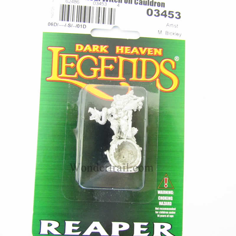 RPR03453 Ghoul Witch on Cauldron Miniature 25mm Heroic Scale (ONLINE ORDER ONLY)