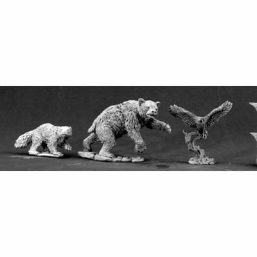 RPR03456 Animal Companions I Miniature 25mm Heroic Scale (ONLINE ORDER ONLY)