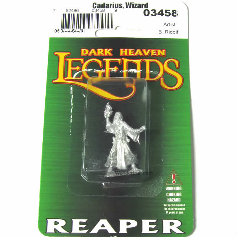 RPR03458 Cadarius Wizard Miniature 25mm Heroic Scale Dark Heaven (ONLINE ORDER ONLY)