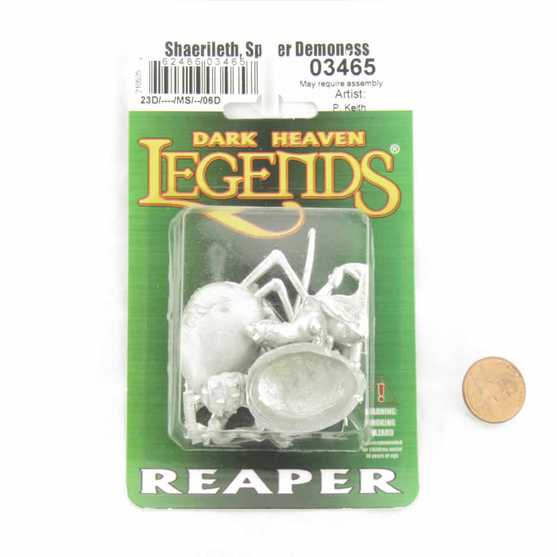 RPR03465 Shaerileth Spider Demoness Miniature 25mm Heroic Scale Figure Dark Heaven Legends (ONLINE ORDER ONLY)