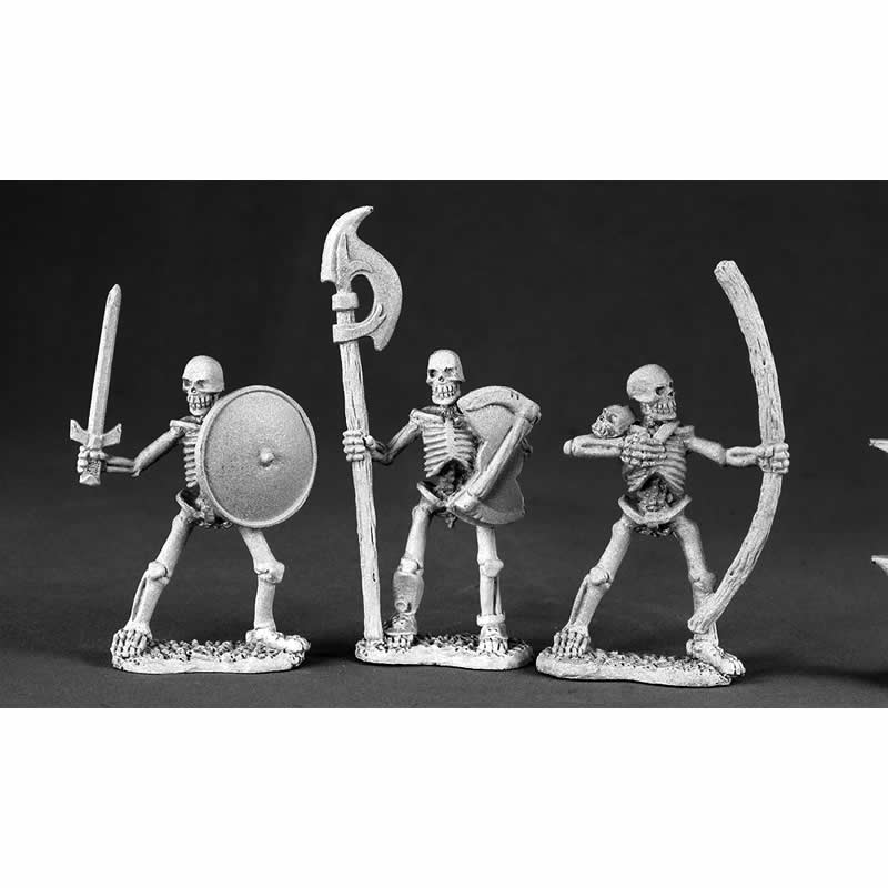 RPR03467 Skeletons Miniature 25mm Heroic Scale Figure Dark Heaven Legends (ONLINE ORDER ONLY)