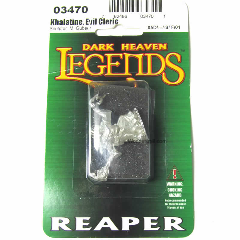 RPR03470 Khalatine Evil Cultist Miniature 25mm Heroic Scale Dark Heaven (ONLINE ORDER ONLY)
