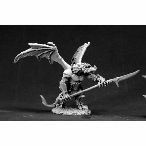 RPR03473 Khesh Blackscale Dragonman Hunter Miniature 25mm Scale (ONLINE ORDER ONLY)